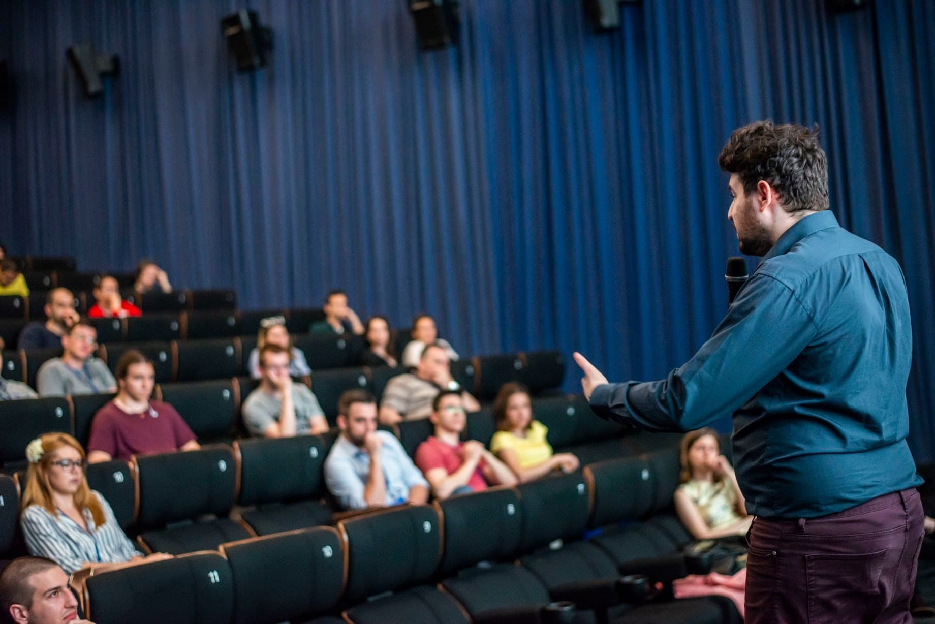 The view from the stage — Roi Shternin